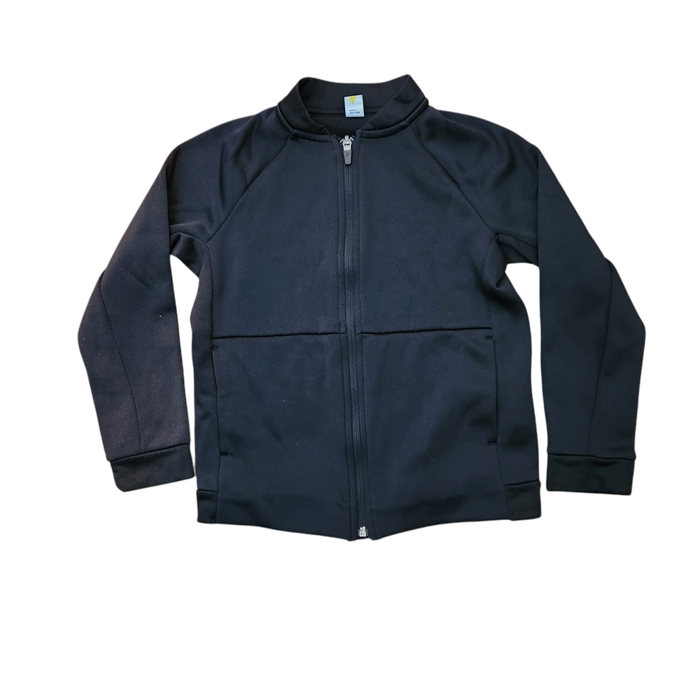 Old Navy Boys Medium (8) Black Zip-Up Jacket